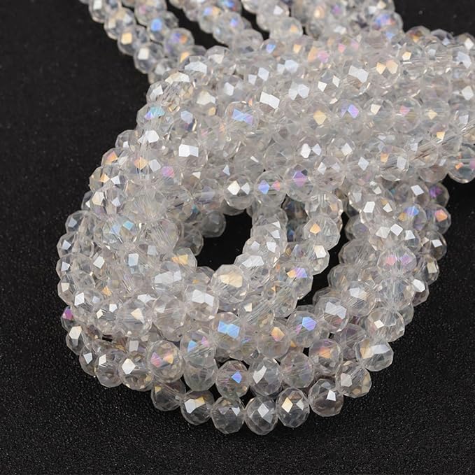 800Pcs 4/6/8/10mm Crystal Glass Beads - Image 6