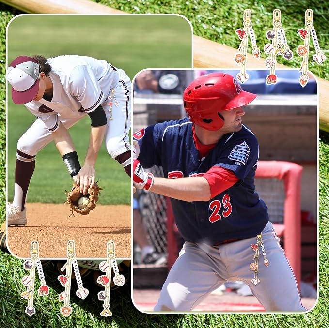 CraftyDream 558 Pcs Baseball Charms - Image 4