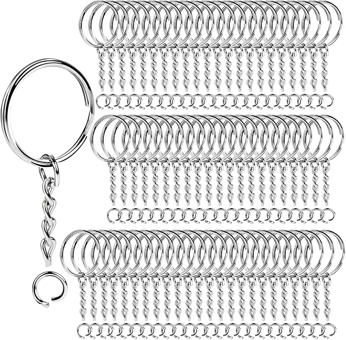 Teenitor Key Chain Rings Keychain Rings, Keyring 25mm by PERFECTYOURBEAUTY