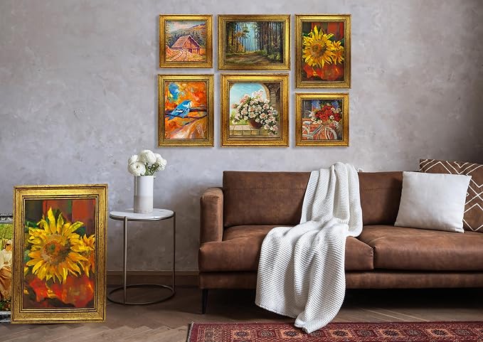 12x16 Picture Frame with Real Glass set of 2-Vintage Frames - Image 5