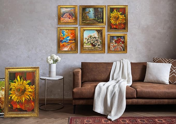 18x24 Picture Frame with Real Glass set of 2, Vintage Frames - Image 6