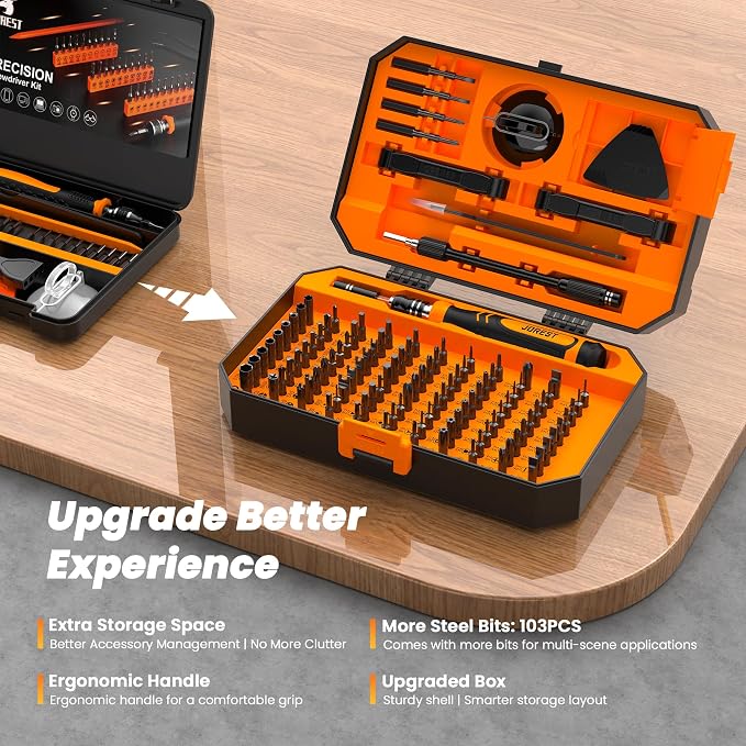 JOREST 115 in 1 Precision Screwdriver Set, Tool Gifts - Image 2