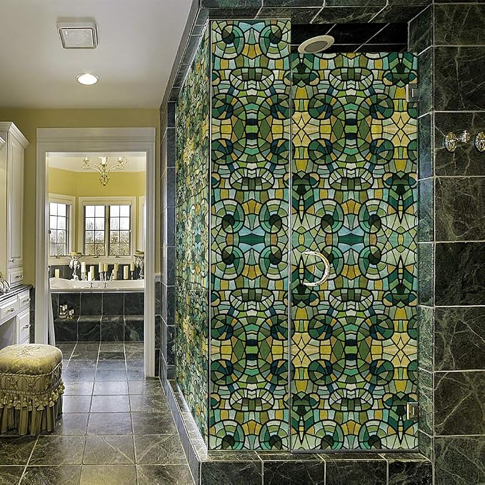 funlife Privacy Stained Glass Window Film by funlife
