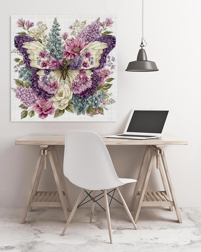Butterfly Stamped Cross Stitch Kits - Image 5