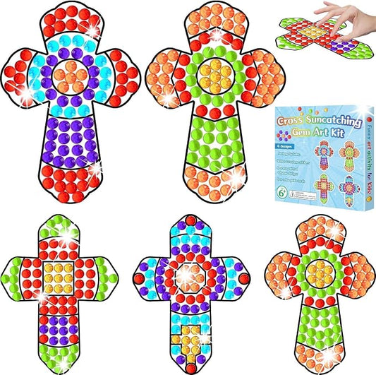 2026 VBS Sunday School Cross Craft Kids Kits Vbs Christian Religious Jesus by Qyeahkj
