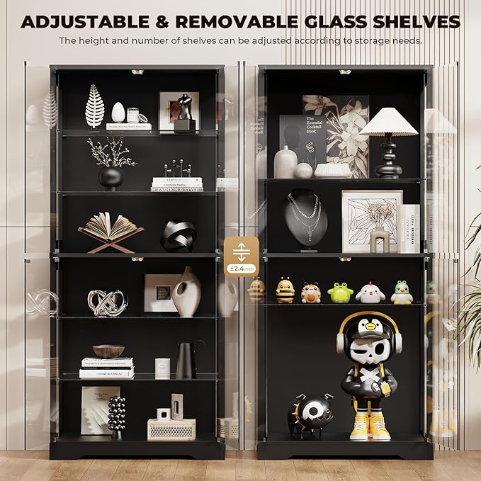 BROTTAR 71" Tall Display Cabinet - Image 6