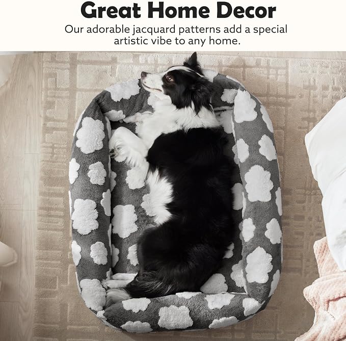 JOEJOY Large Dog Beds Large Sized Dog, Rectangle Washable Orthopedic Pet Bed - Image 3