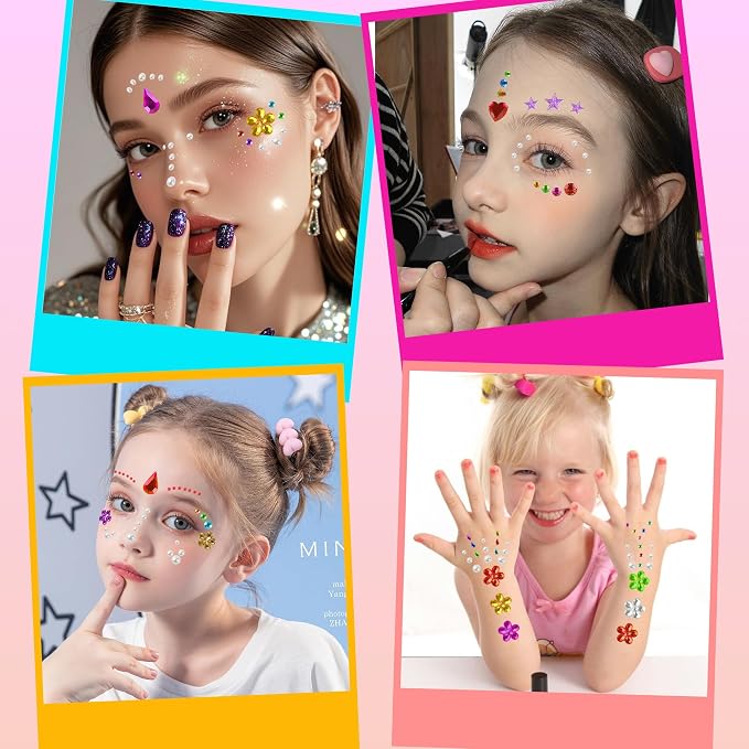 3000 PCS Gem Stickers - Image 4
