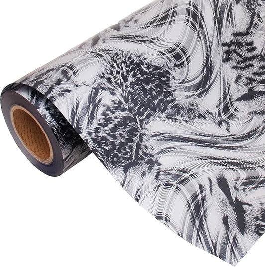 10 Yard x 20" Wide Roll Threadart Metallic Foil Wild Thing Heat Transfer Vinyl Film | Compatible with Venture Explore and Maker, Silhouette Cameo, & Large Format Cutters