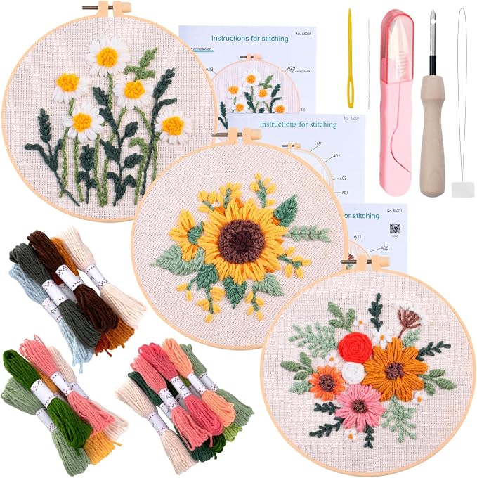 Peotclola DIY Punch Needle Kits by Peotclola