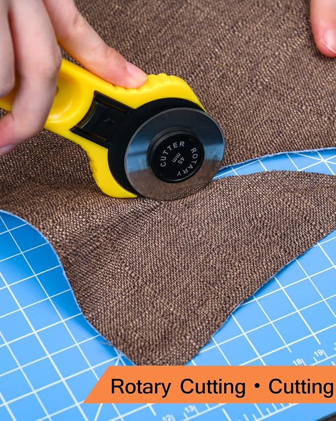 Density-upgraded 18"x12" Self Healing Cutting Mat, Idemeet Rotary Sewing Mat - Image 6