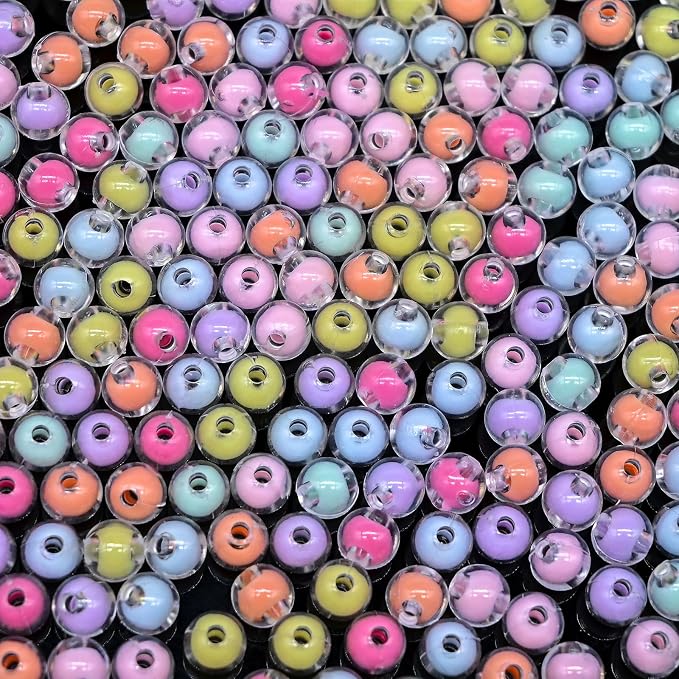 200+ pcs Candy Bulk Assorted Cute Kandi Beads - Image 3