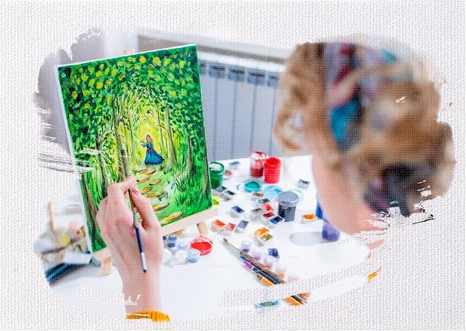 100 Pack Bulk Painting Canvas Panels, Classroom Value Pack Art Canvas, Small - Image 5