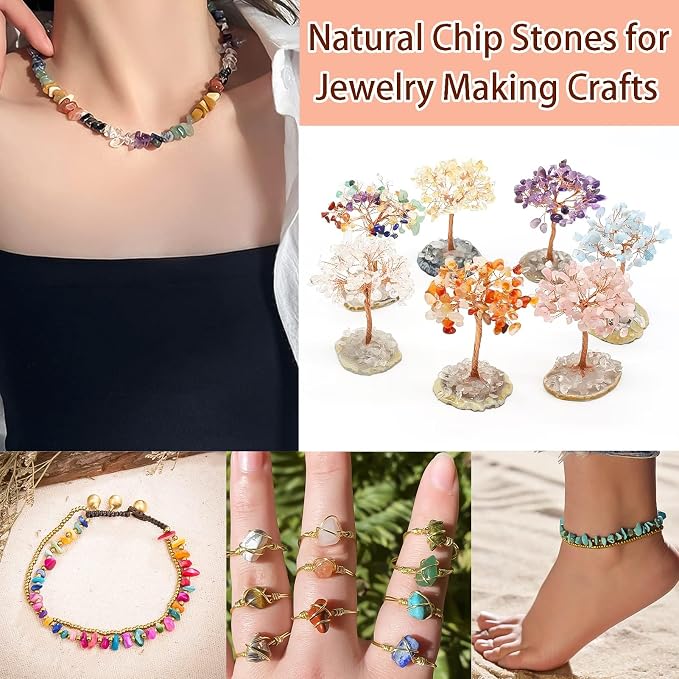 Big Natural Chip Stones for Bracelet - Image 6