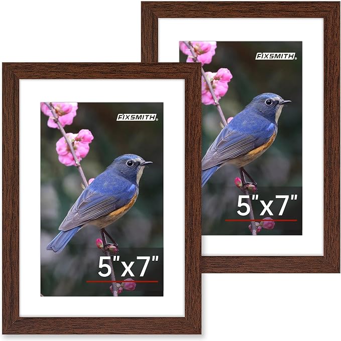 FIXSMITH 5x7 Picture Frame Set of 2, Photo Frame by FIXSMITH