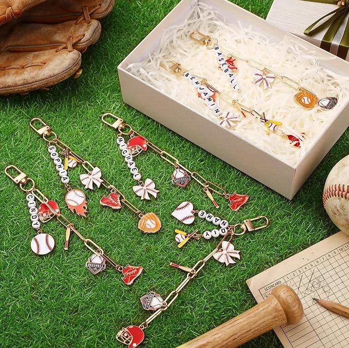 CraftyDream 558 Pcs Baseball Charms - Image 7