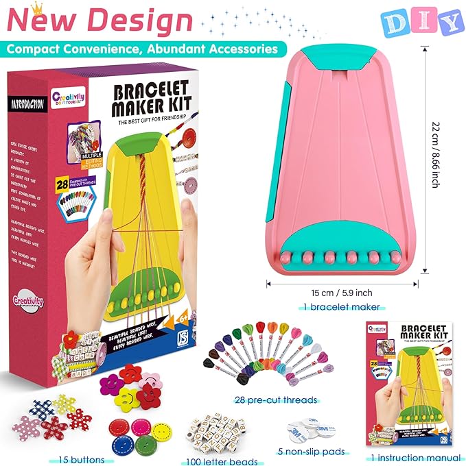 Maynacs Friendship Bracelet Making Kit - Image 3