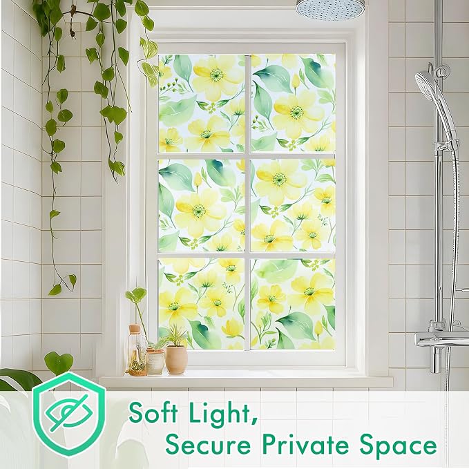 SOMWISE Frosted Glass Window Privacy Film - Image 3