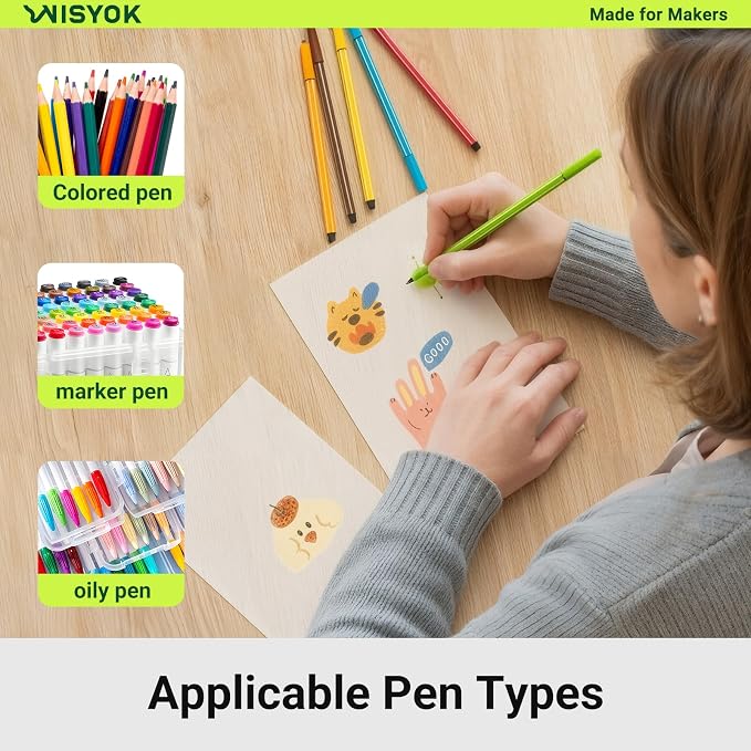 WISYOK 30pcs Shrinky Film, Shrink Plastic Sheets - Image 4