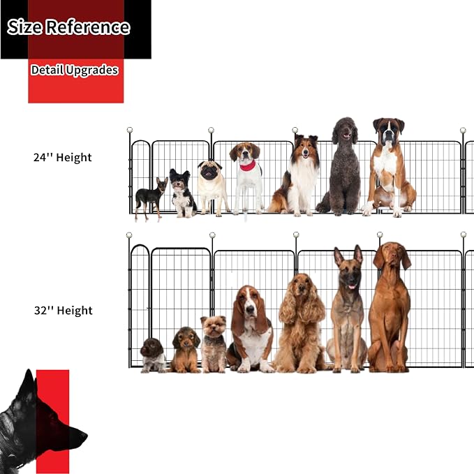Portable Dog Crates, Indoor/Outdoor, Easy-Carry Straps, 2 Add-On Panels - Image 5
