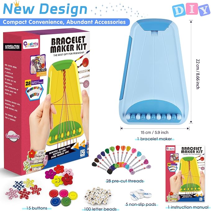 Maynacs Friendship Bracelet Making Kit - Image 6
