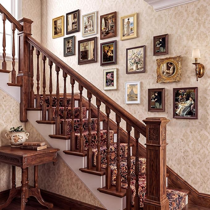 Namalu 15 Pcs Vintage Picture Frames - Image 6