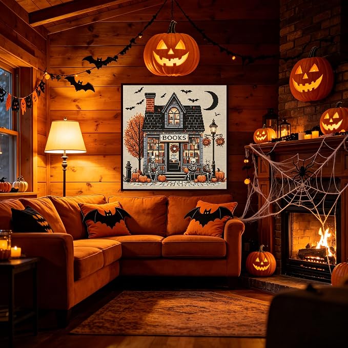 KYOQFVN Horror Cross Stitch Stamped Kits - Image 4