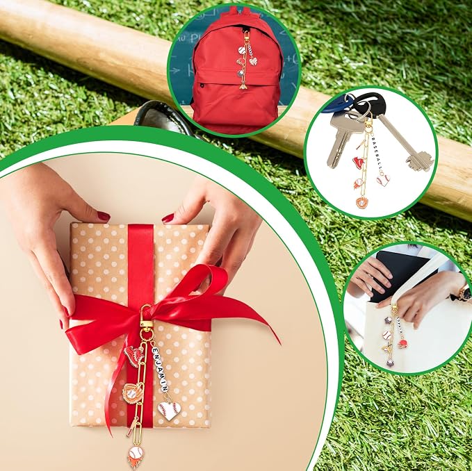 CraftyDream 558 Pcs Baseball Charms - Image 5