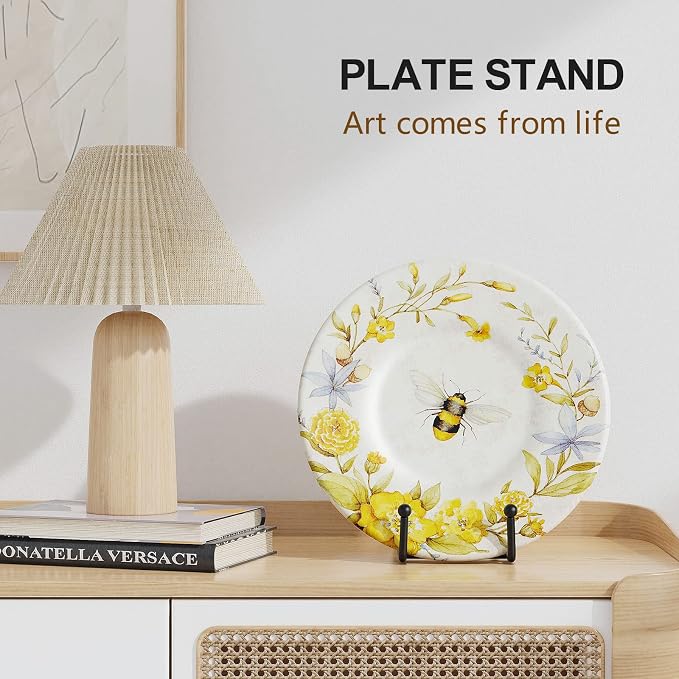 3 Pack 6 Inch Plate Stands for Display Picture - Image 4