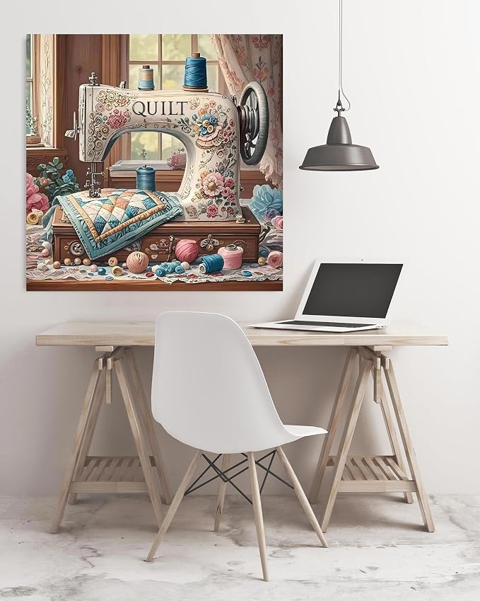 Sewing Machine Stamped Cross Stitch Kits - Image 5