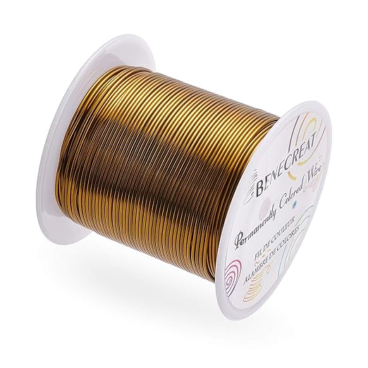 BENECREAT 18 Gauge 32 Yards Jewelry Beading Wire Tarnish Resistant Copper Wire - Image 8