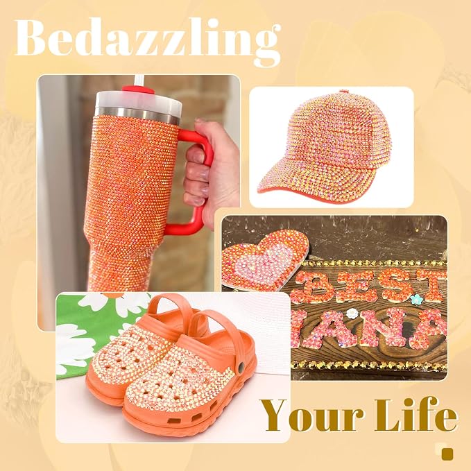 1500PCS 6mm Resin Jelly Rhinestones in Bulk, Bedazzling Flatback Crystals - Image 5