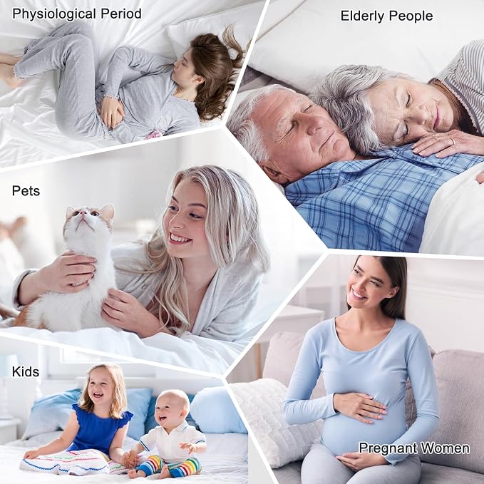 Full Mattress Protector Waterproof, Fitted Sheet Style Breathable Mattress Cover - Image 7