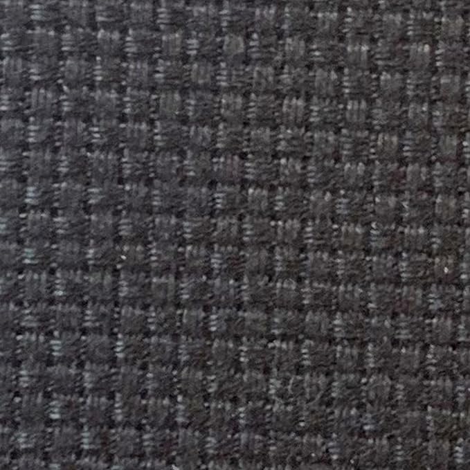 2 Sheets of Black 11 Count Aida Cloth – 21 x 21 Inch Pre-Cut Fabric Squares – Cross Stitch Fabric – 100% Cotton – Ideal for Needlework & Embroidery – The Knotty Unicorn