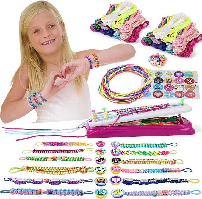 IQKidz Friendship Bracelet Making Kit by IQKidz