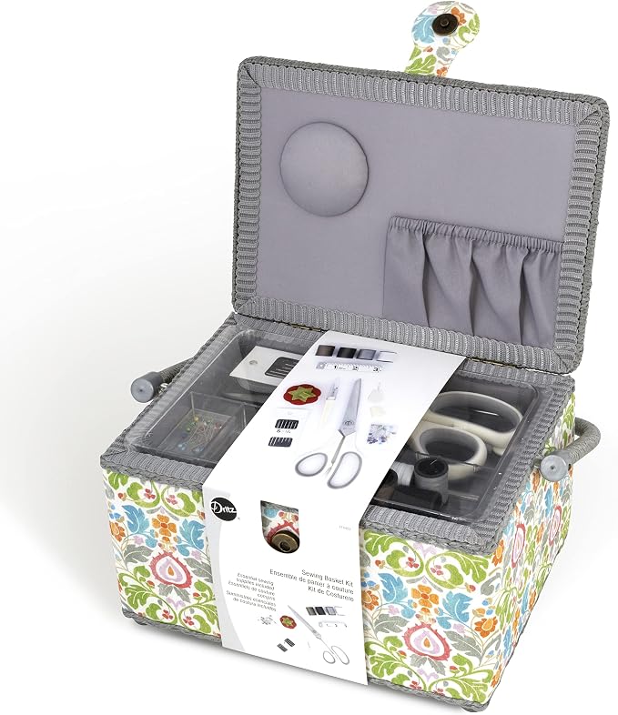 Dritz Medium Sewing Basket Kit Filled - Image 4