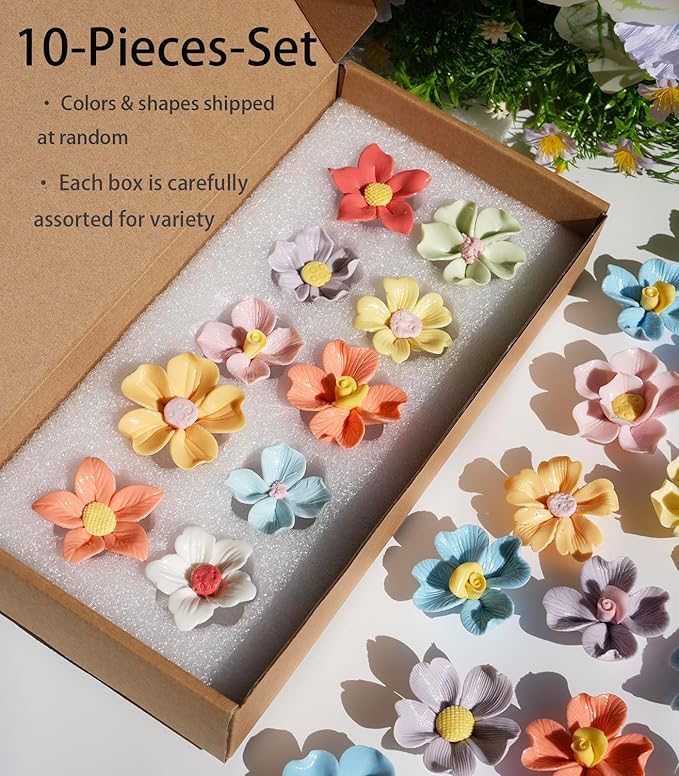 Lanyani 20 Glazed Ceramic Flower - Image 5