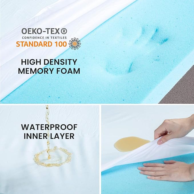 Orthopedic Memory Foam Dog Bed, Cooling Dog Beds - Image 3