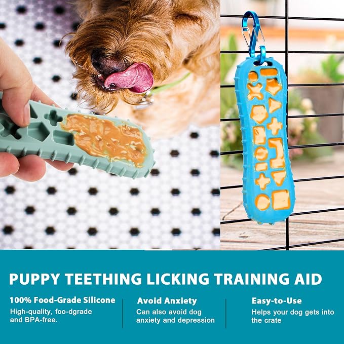Natural Teething Rubber Chew Toy - Image 2