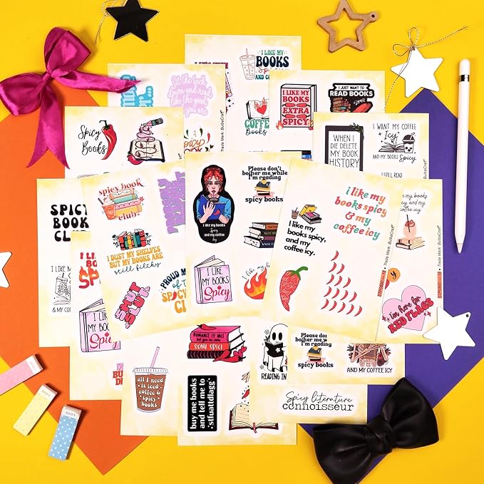 BulbaCraft Spicy Book Stickers, SMU tty Book Stickers - Image 8