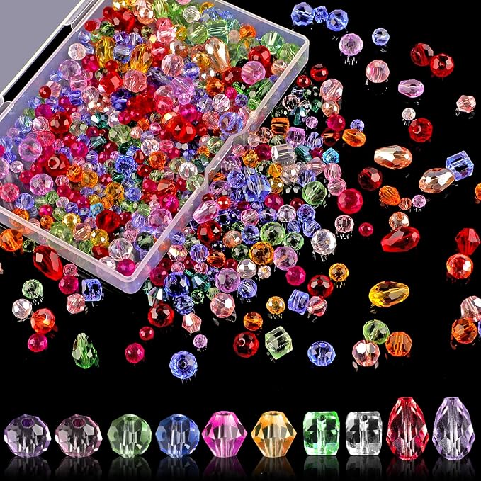 Crystal Beads, Rondelle Beads by NIUBIER