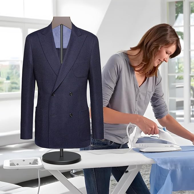 OLV Shirt Display Stand, 18-34 Inch Adjustable Mannequin Stand - Image 5