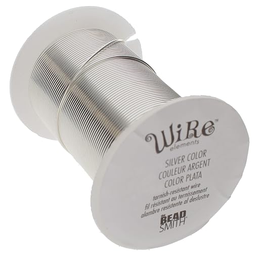 The Beadsmith Wire Elements 18-Gauge Lacquered Tarnish-Resistant Copper Wire by TheBeadsmith