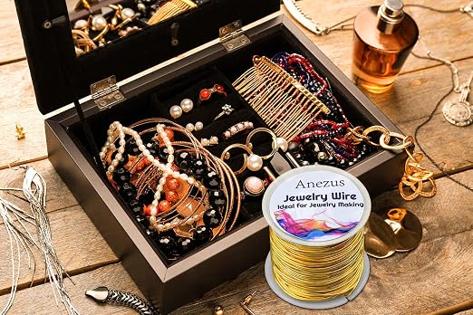 Jewelry Wire for Jewelry Making, Anezus Craft Wire Tarnish Resistant Copper - Image 6