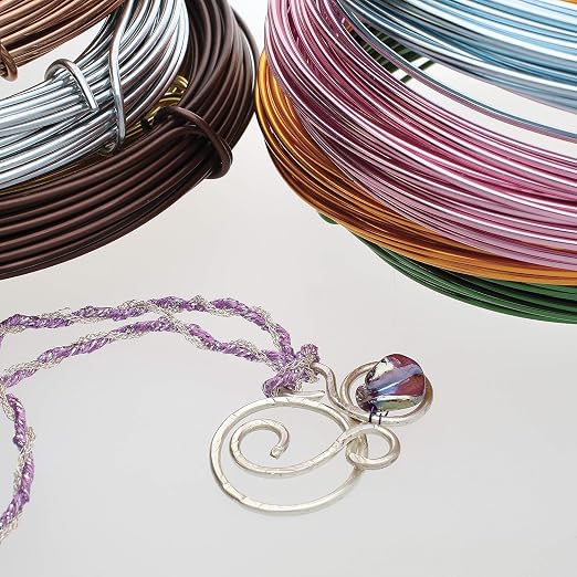 The Beadsmith Anodized Aluminum Wire – 12 Gauge – 39 feet – Copper Color – - Image 6