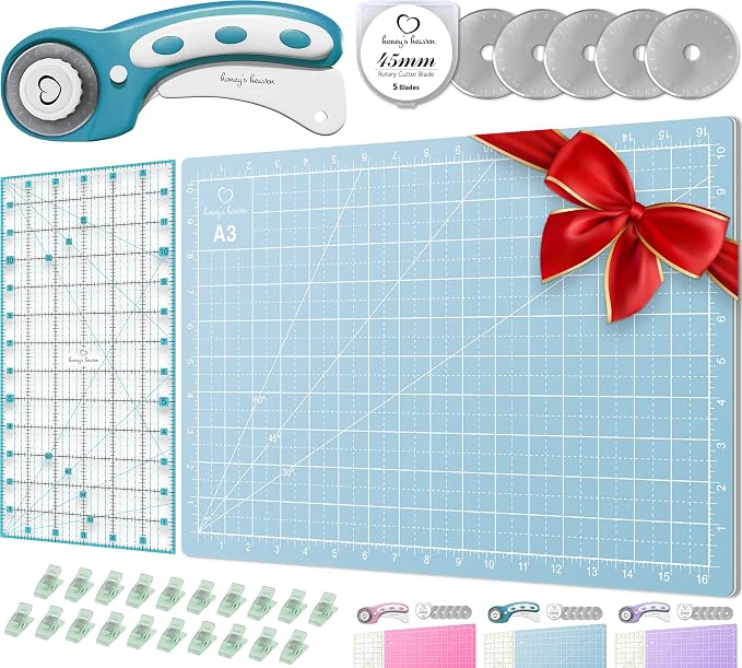 Rotary Cutter Set turquoise by HoneysHeaven