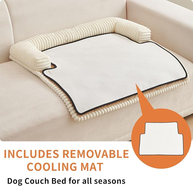 HAOMAIJIA Dog Couch Bed for Large Dogs, Non Slip Pet Couch Covers for Sofa - Image 2