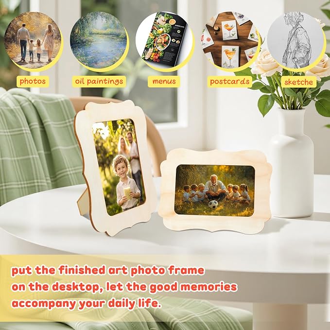 VOKOY 20 Pack Wooden Picture Frames - Image 4