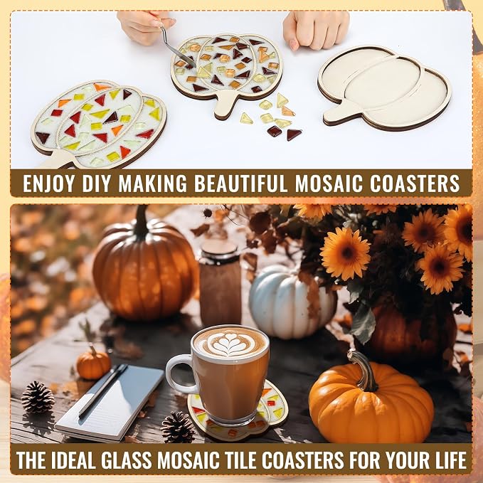 Honeydak 6 Sets DIY Glass Mosaic Tiles - Image 6