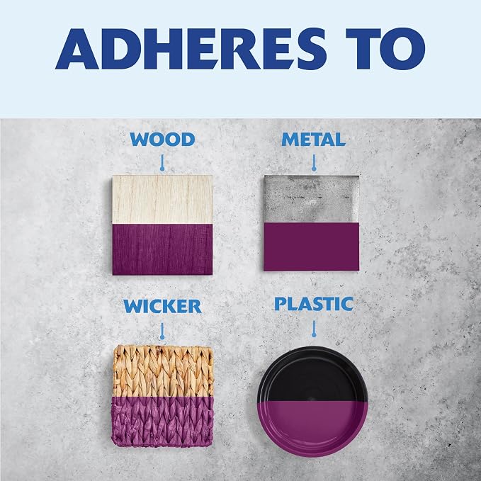 Rust-Oleum Painter's Touch 2X Ultra Cover Spray Paint, Satin Aubergine - Image 5
